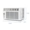 Commercial Cool Window Air Conditioner, 115, 19 in W. CWAM10W6C - alternate 3